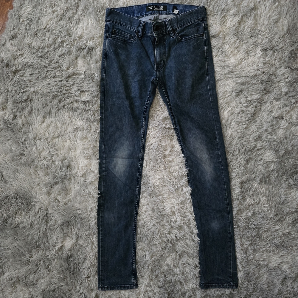 XXX Rude Dark Blue Skinny Jeans